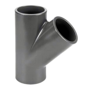 سه راهی 45 درجه یو پی وی سی UPVC