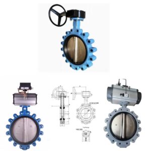 شیر پروانه ای لاگ تایپ 12 اینچ DN300