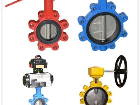 شیر پروانه‌ای لاگ تایپ ۲۴ اینچ DN600